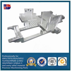 Peças fazendo à máquina personalizadas ISO9001 da liga do alumínio 6061 do serviço do CNC